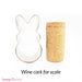 American Tradition Cookie Cutter Mini 2" Peep Bunny Cookie Cutter