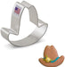 Ann Clark Cookie Cutter Cowboy Hat Cookie Cutter 3"