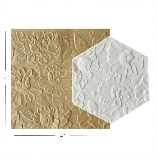 Intricut Edibles Parchment Paper Parchment Texture Sheets - Floral 5