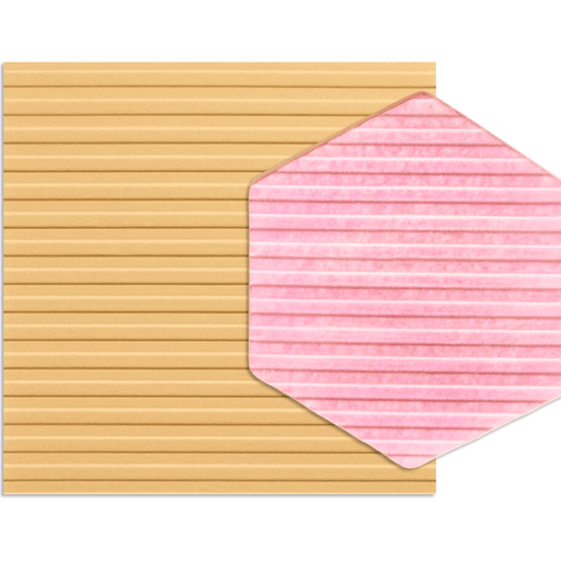 Intricut Edibles Parchment Paper Parchment Texture Sheets - Lines Stripes 2