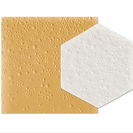 Intricut Edibles Parchment Paper Parchment Texture Sheets - Snowflakes 04