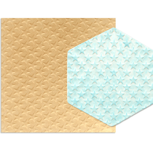 Intricut Edibles Parchment Paper Parchment Texture Sheets - Stars 2
