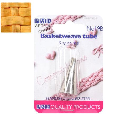 PME Piping Tips and Tubes PME Supatube Basketweave Tip Small #19B