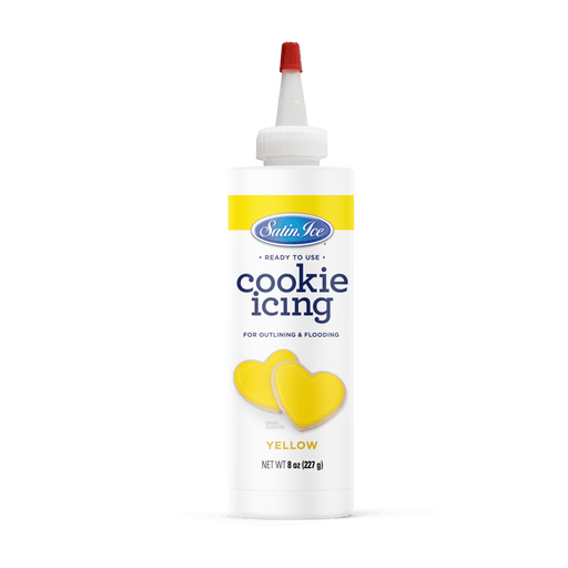 Satin Ice Cookie Icing Yellow Cookie Icing