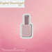 The Cookie Countess Cookie Cutter Nail Polish 1 Cookie Cutter STL
