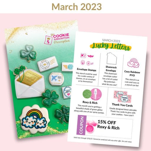 The Cookie Countess March 2023 Subscription Box