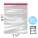 The Cookie Countess Packaging Clear Lip & Tape Bags 5 1/8 x 6 3/4" - pack of 100