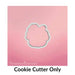 The Cookie Countess PYO Stencil Cookie Cutter Only Baby Elephant with Hearts PYO Stencil