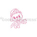 The Cookie Countess PYO Stencil Fireman Bear PYO Stencil