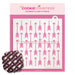 The Cookie Countess Stencil Arrows Pattern Stencil