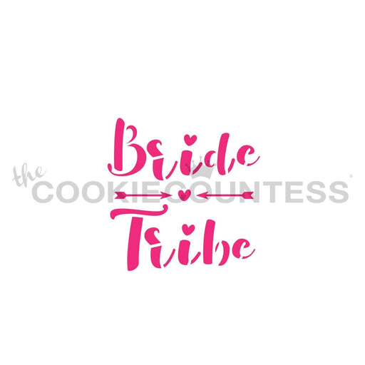 The Cookie Countess Stencil Bride Tribe Stencil