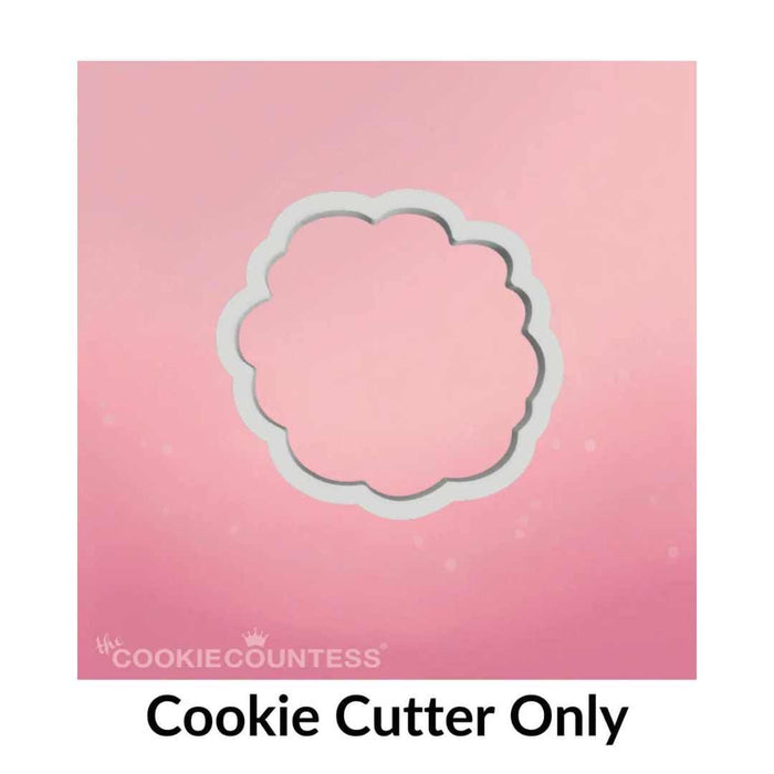 The Cookie Countess Stencil Cookie Cutter Only Happy Valentines Day Calligraphy Stencil