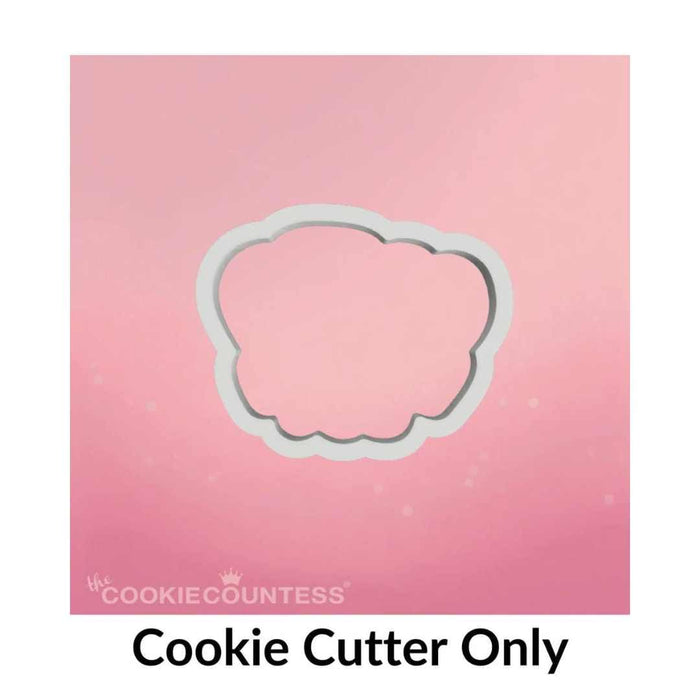 The Cookie Countess Stencil Cookie Cutter Only You Complete Me Stencil