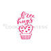 The Cookie Countess Stencil Free Hugs Cactus Stencil Stencil