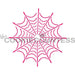 The Cookie Countess Stencil Single Spider Web Stencil