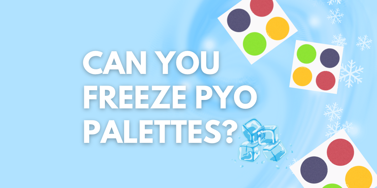 Can You Freeze Edible Paint Palettes?