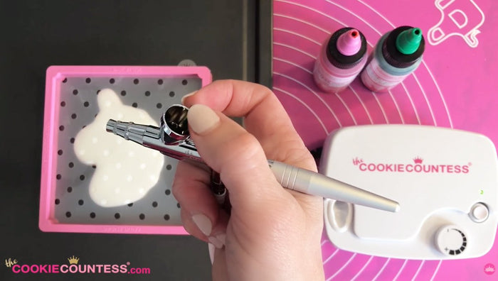 Airbrushing Basics! - The Cookie Countess