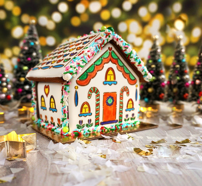 Building Your PYO Gingerbread House - The Cookie Countess