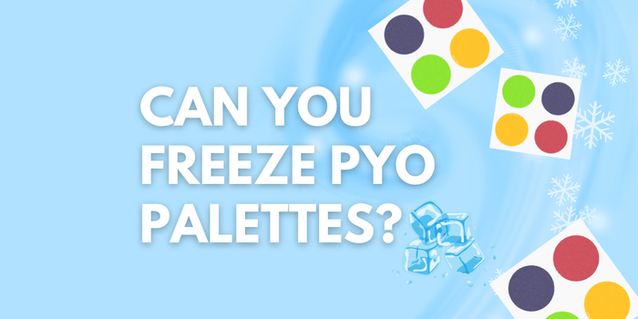 Can You Freeze Edible Paint Palettes? - The Cookie Countess