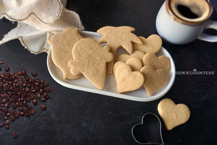 Coffee Flavored Sugar Cookie Recipe - The Cookie Countess