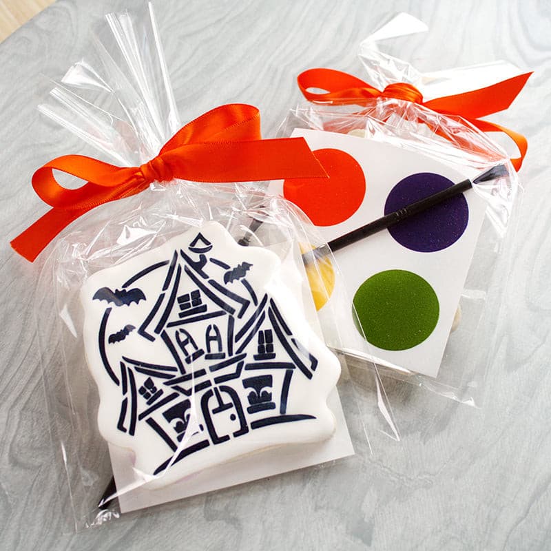 Haunted house PYO cookie