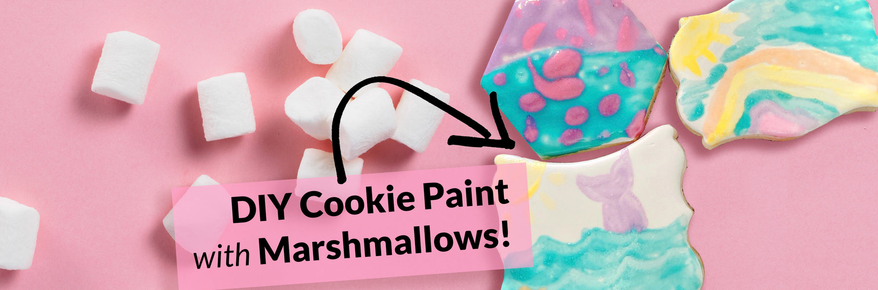 Make DIY Cookie Paint with Marshmallows
