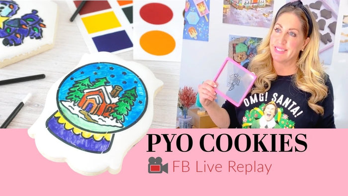 How to Make PYO Cookie Video Tutorial - The Cookie Countess