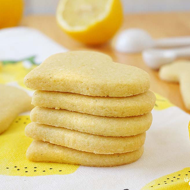 Lemon Cutout Cookie Recipe for Cookie Cutters