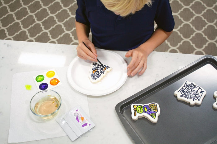 Making and Decorating PYO (Paint Your Own) Cookies - The Cookie Countess