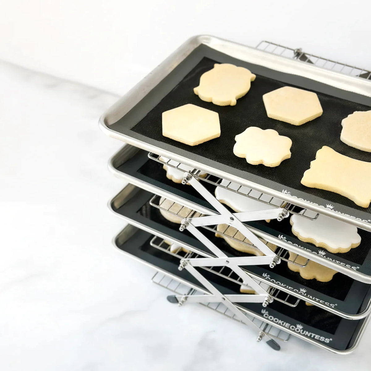 Cookie Colonel Introducing The Collapsable Cookie Rack! — The Cookie Countess