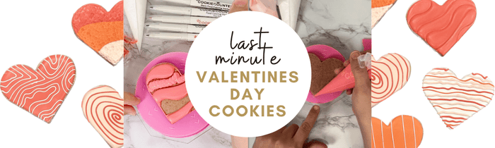 Last Minute Valentine’s Cookies: Minimalist Design, Max Impact - The Cookie Countess