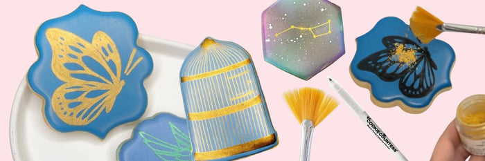 Make magic with edible markers and hybrid luster dust! - The Cookie Countess