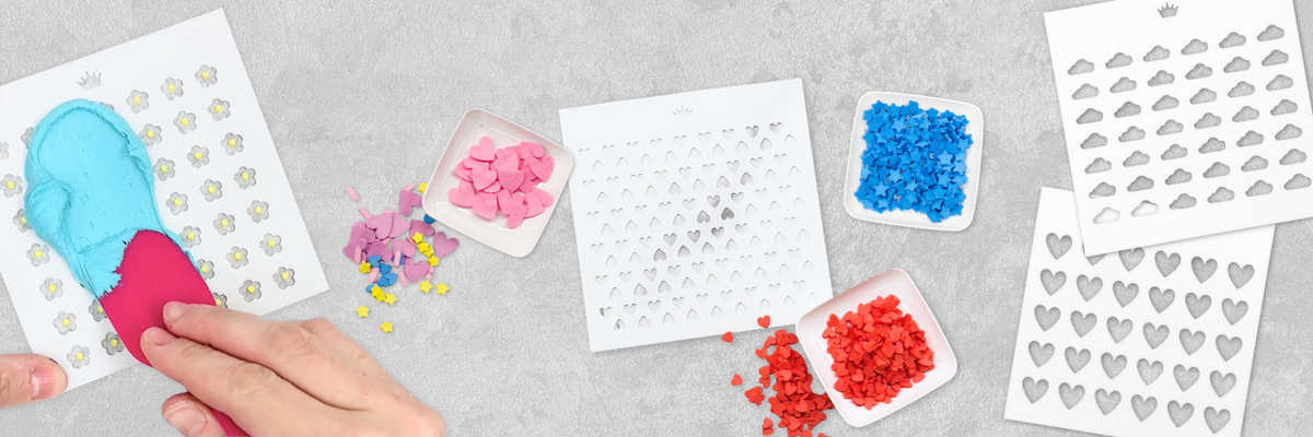 How to Use Sprinkle Stencils to Make Homemade Sprinkles — The Cookie ...