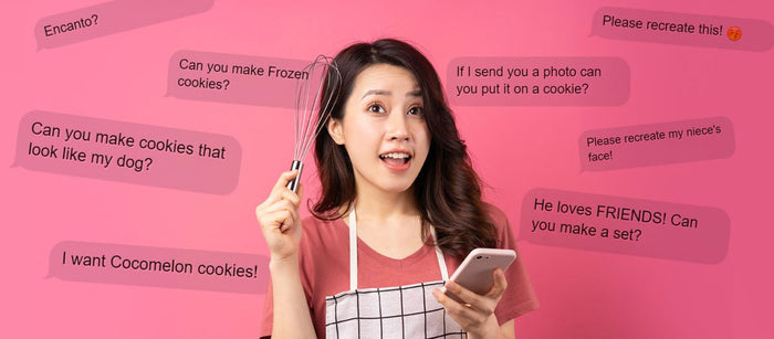 When You're Asked to Make Character Cookies or Difficult Cookies: 3 Solutions - The Cookie Countess