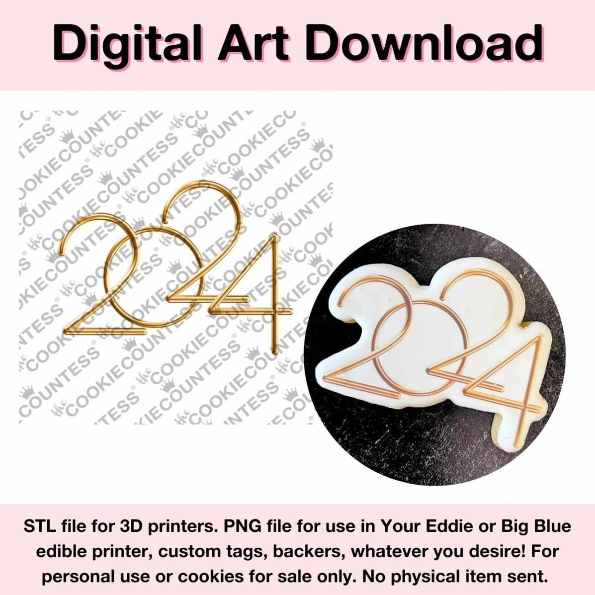 2024 Thin Numbers - Digital Download, Cutter and/or Artwork — The ...
