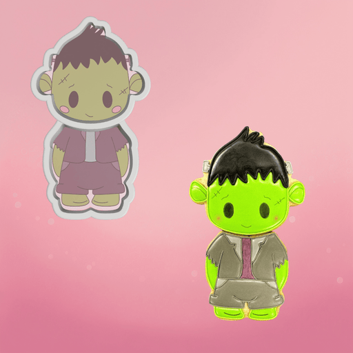 2pc Frankenstein Cookie Cutter - The Cookie Countess