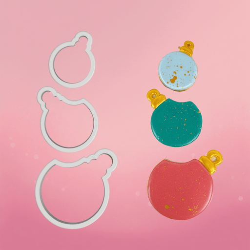 3pc Stacked Ornaments Cookie Cutters - The Cookie Countess