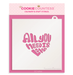 All You Need is Love Stencil - The Cookie Countess