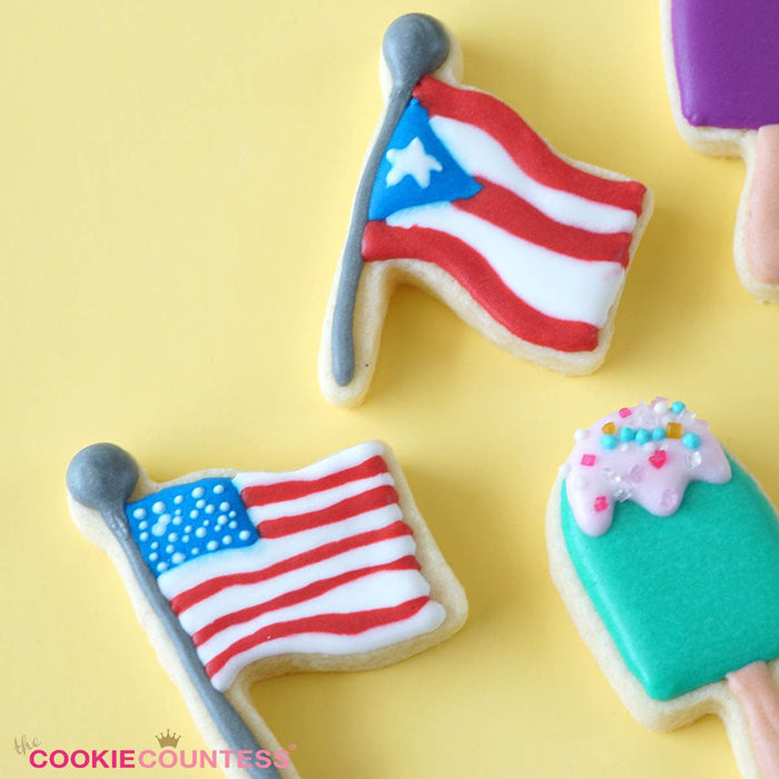 American Tradition Cookie Cutter Mini 2" Flag Cookie Cutter