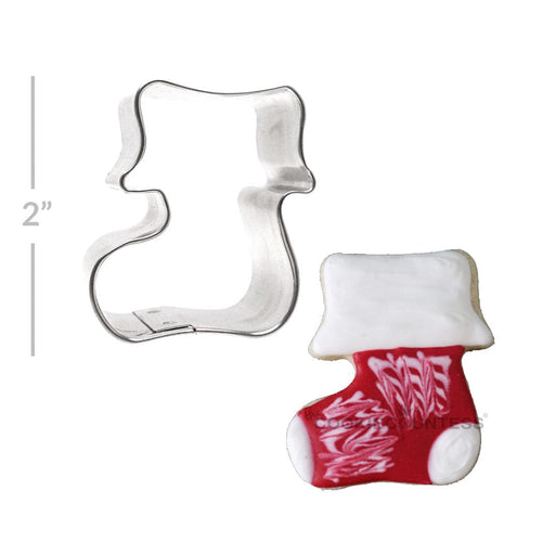 American Tradition Cookie Cutter Mini Stocking Boot Cookie Cutter 2"
