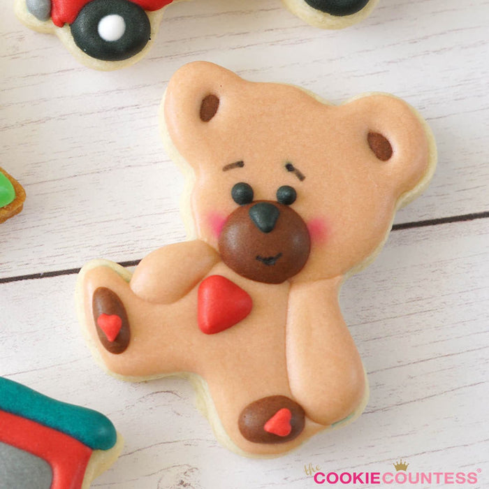 Mini Teddy Bear / Mouse 2 Cookie Cutter — The Cookie Countess