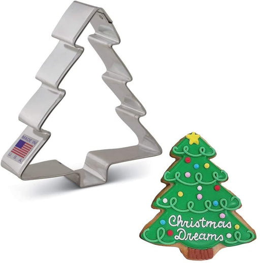 Ann Clark Cookie Cutter Christmas Tree Cookie Cutter 4"