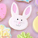 Ann Clark Cookie Cutter Flour Box Bunny Head Cookie Cutter 4"