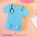 Ann Clark Cookie Cutter Large T-Shirt Cookie Cutter 4 3/8"