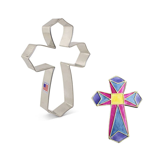 Ann Clark Cookie Cutter Tundes Creations Large  Cross Cookie Cutter