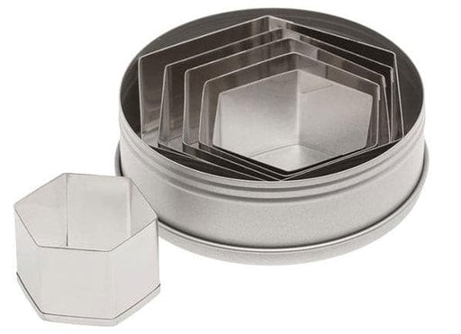 Ateco Cookie Cutter Ateco 6 Pc Metal Cookie Cutter Set - Hexagon