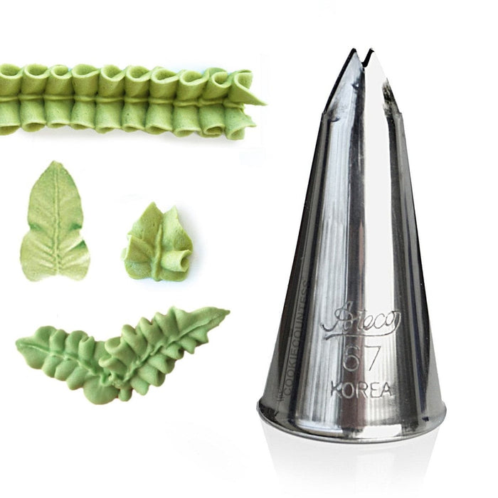 Cake Decorating Nozzle Tip For Leaves Wilton Leaf Tip Nozzle Leaf