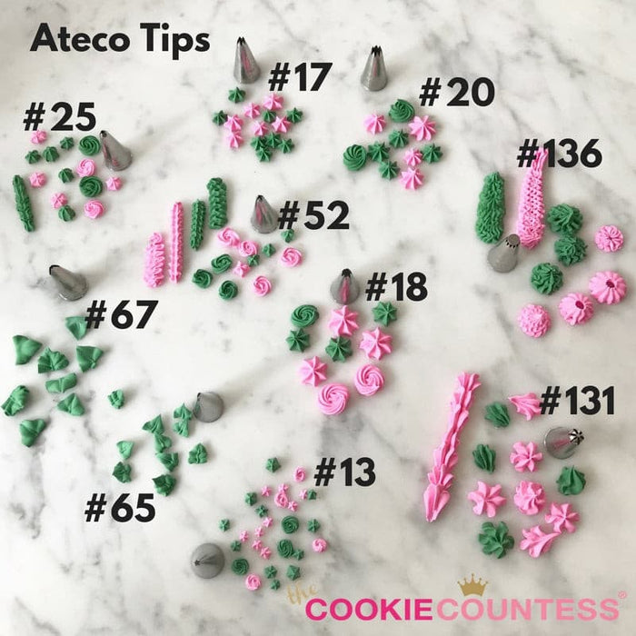 Ateco Piping Tips and Tubes Ateco Closed Star Tip #25