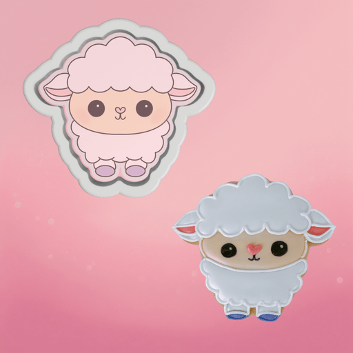 Baby Lamb Cookie Cutter - The Cookie Countess
