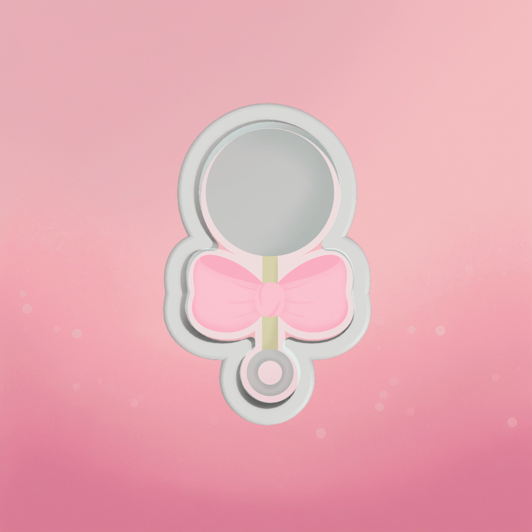 Baby Rattle Cookie Cutter — The Cookie Countess